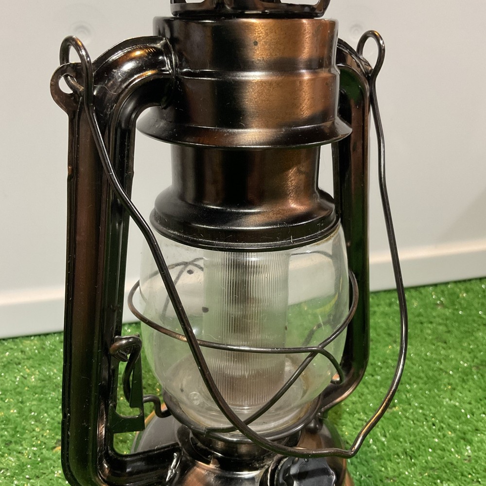 Conductors Lantern LED Lantern Light Excellent Condition Bronze Color
