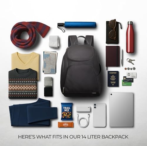 Anti-Theft Classic Backpack Black