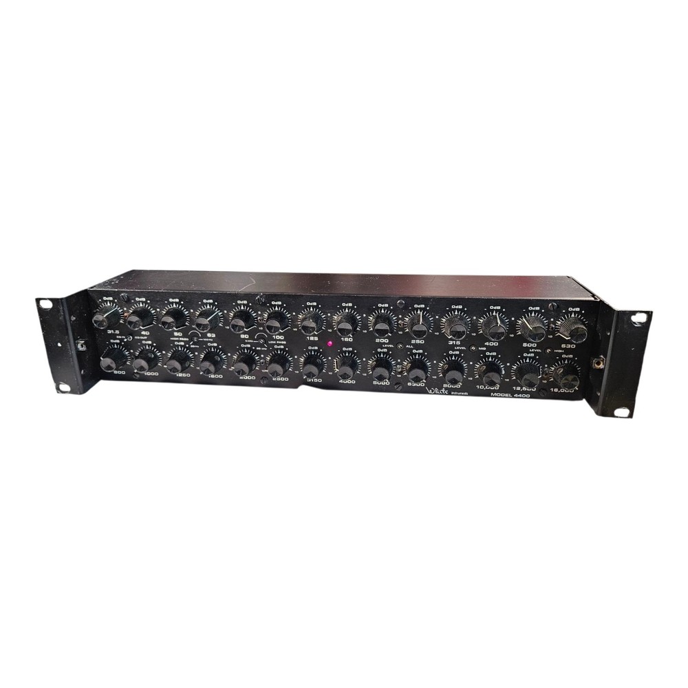 White Instruments Model 4400 Rack Mount Graphic Equalizer