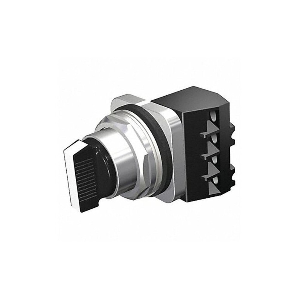 SIE 52SA2AABA1P 2-Position Maintained Selector Switch, 1NO-1NC with Accessory