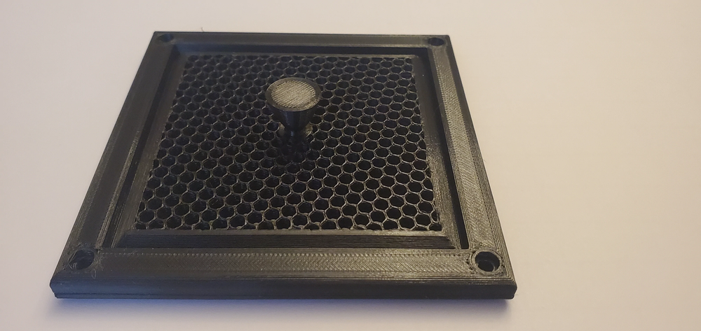 Feeding Portal For Mesh Screen Top 3d printed