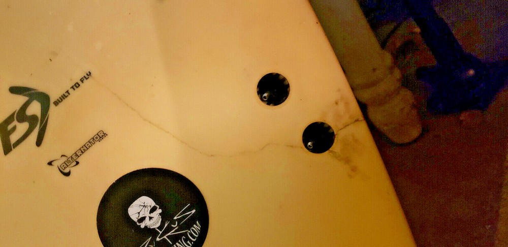 old Firewire Surfboard 6'0 tall