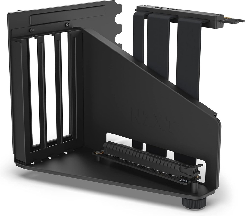 Vertical GPU Mounting Kit - -175 mm PCIe 4.0x16 Riser Cable - GPU Holder - St...