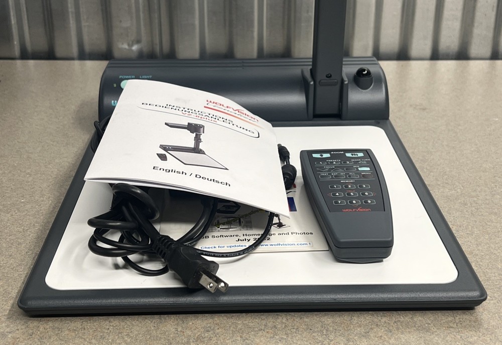 Wolfvision VZ-8Plus Document Folding Visualizer Overhead Projector