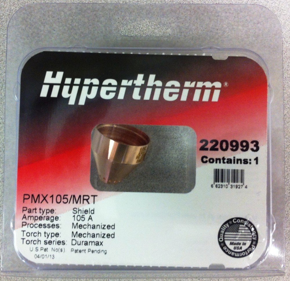 Hypertherm Genuine Powermax 105 Mechanized Shield 220993
