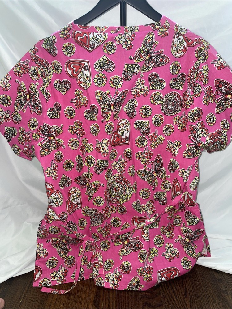beverly hills uniforms Scrub top size large