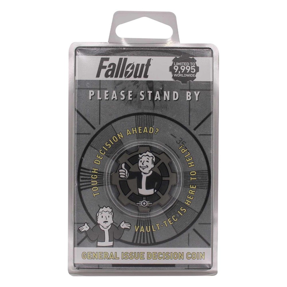 Fallout Decision Coin (Black & White)