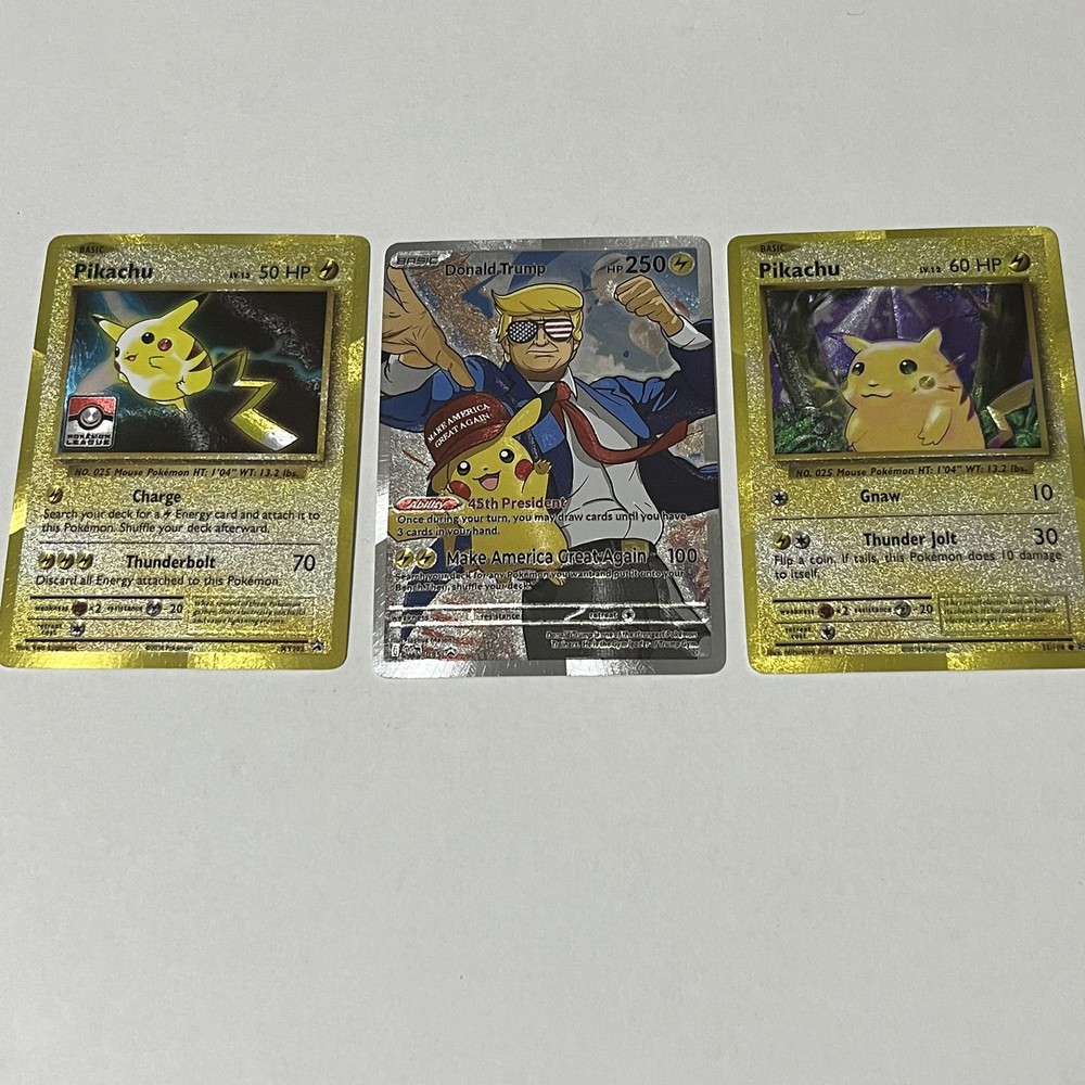 CUSTOM|2x Pikachu +Bonus|Textured|Eng|DIY Fan-made