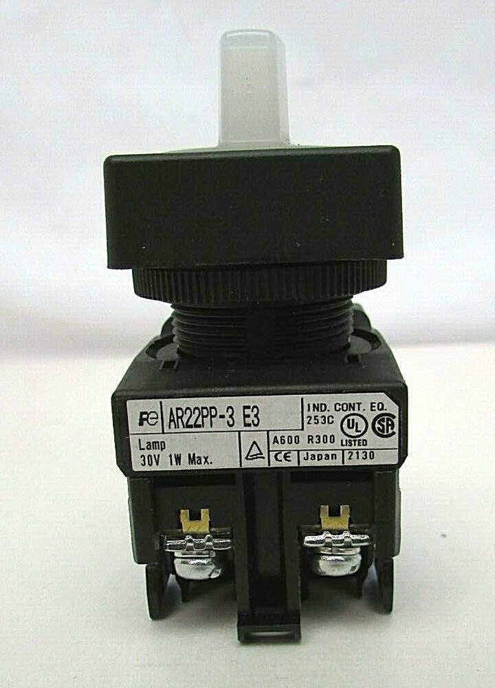 Fuji Electric Selector Knob Switch NEW AR22PP-3 E3