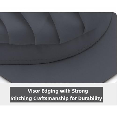 Chef Hat and Cooking Cap - 2Pcs/Set Adjustable Elastic Caps One Size Black