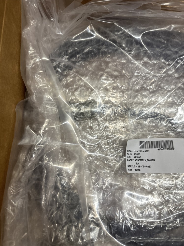 Electrical Power Cable Assembly NSN 6150-01-231-6662