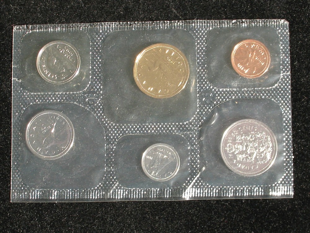 1995 CANADA PROOFLIKE MINT SET * WITH ORIGINAL MINT PACKAGING *
