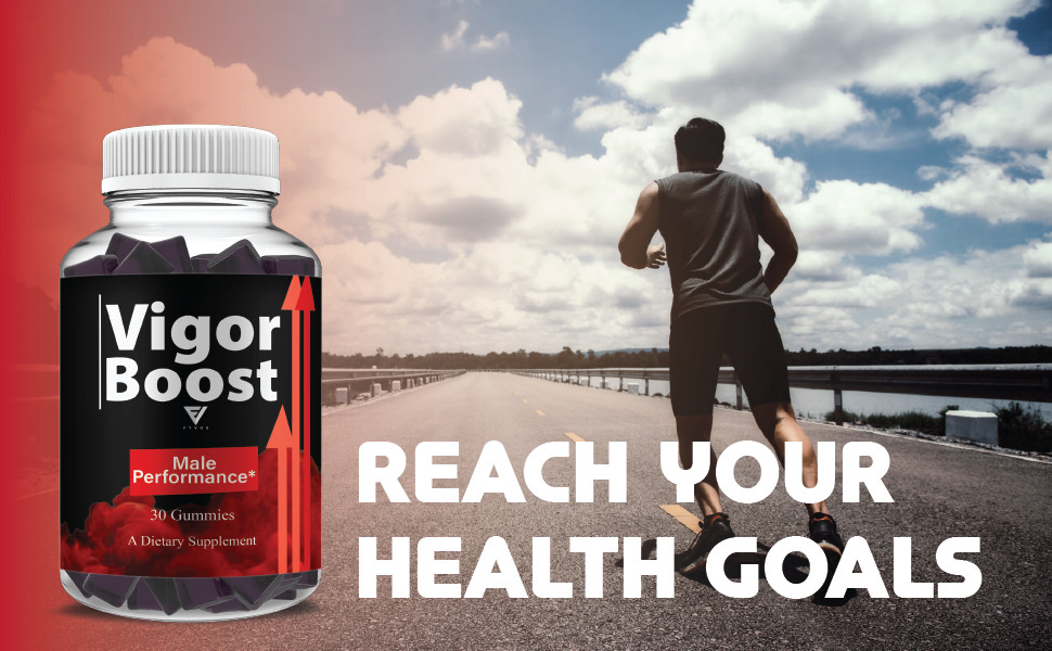 Vigor Boost Performance Gummies, VigorBoost Premium Gummy (30 Gummies)