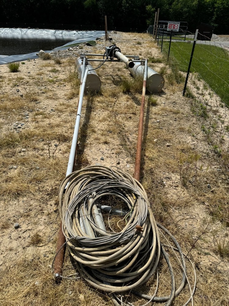 Tornado 5hp Pontoon Pond - Wastewater Aerator