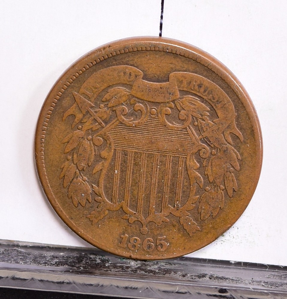1865 Two Cent Piece - Good (#56776-L)