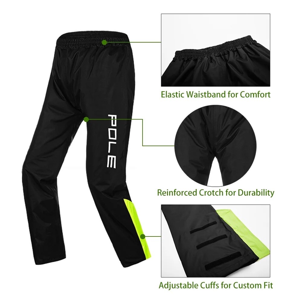 Pole Racing Rain Gear Set - Yellow