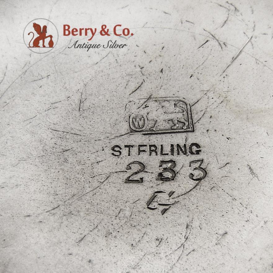Aesthetic Cup Sterling Silver Whiting Silversmiths 1880