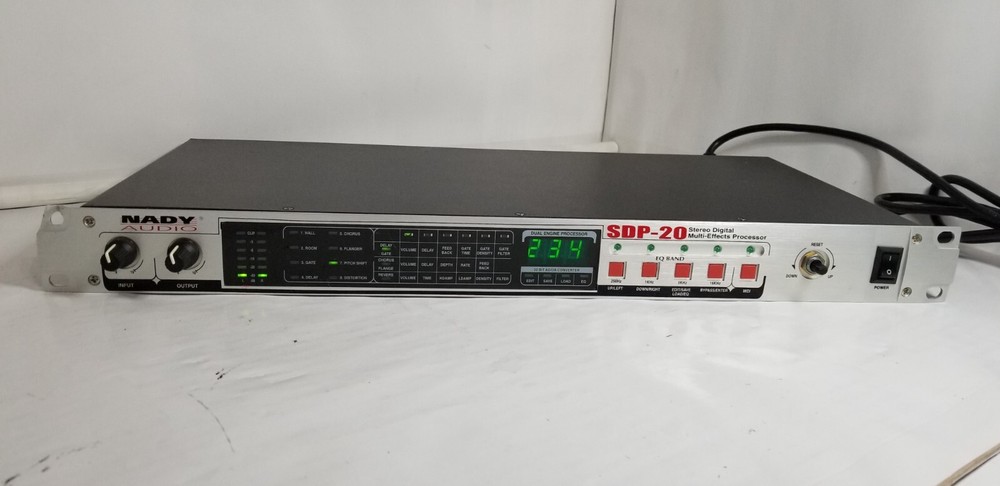 NADY AUDIO SDP-20 Stereo Digital Multi Effects Processor