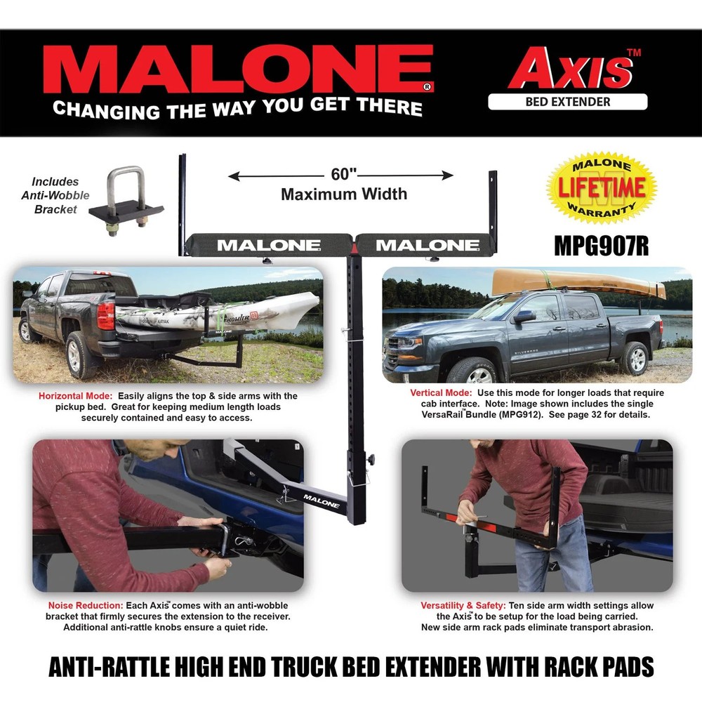 Malone Axis Truck Bed Extender
