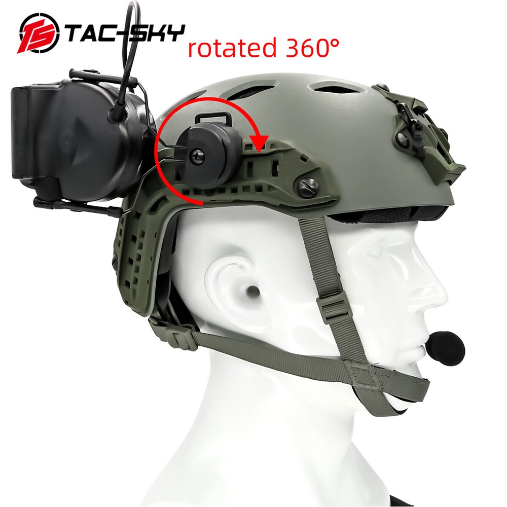 Tactical Headset Comta II Noise Reduction Ear Defender for Airsoft Activities