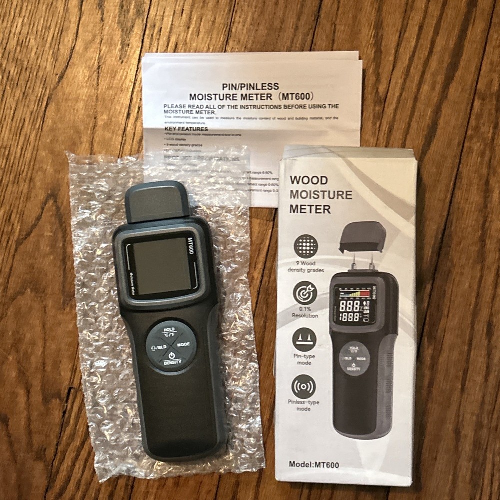 Wood Moisture Meter Model MT600