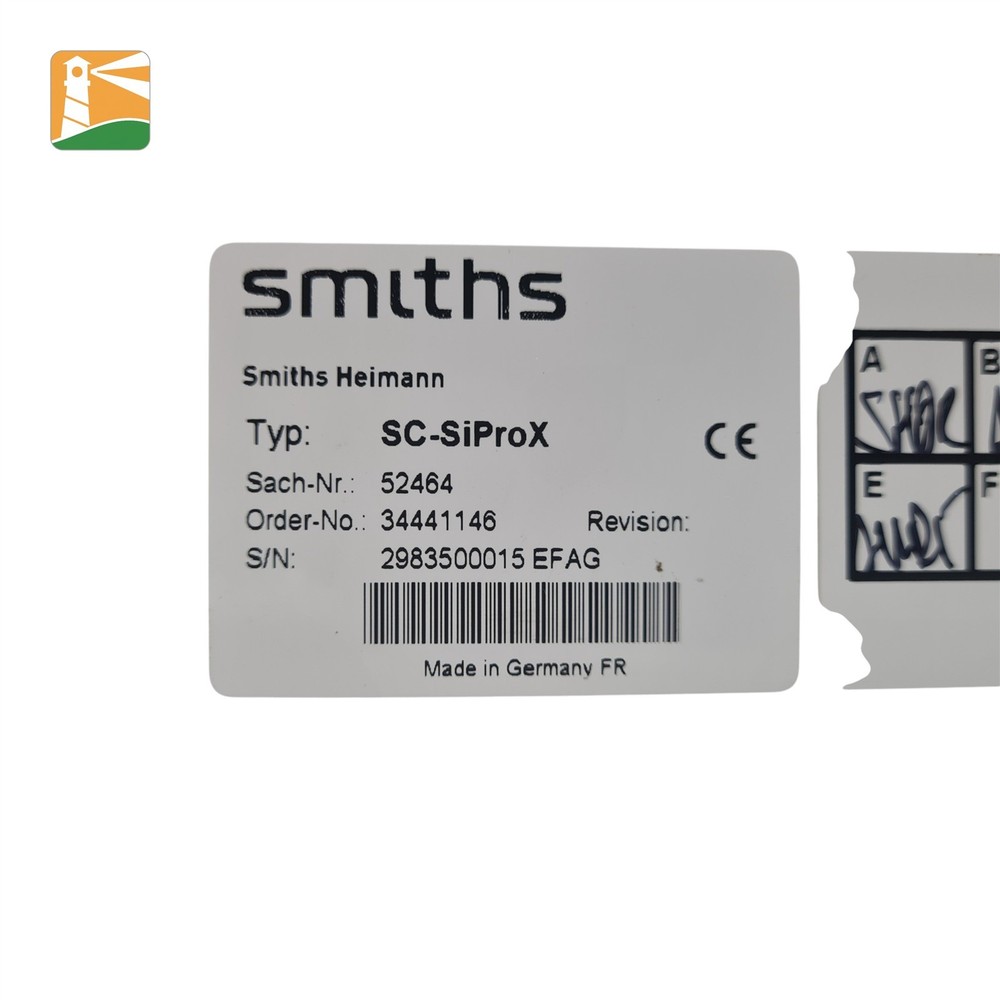 Smiths Heimann SC-SiProX Signal Processing Module. PN 52464.