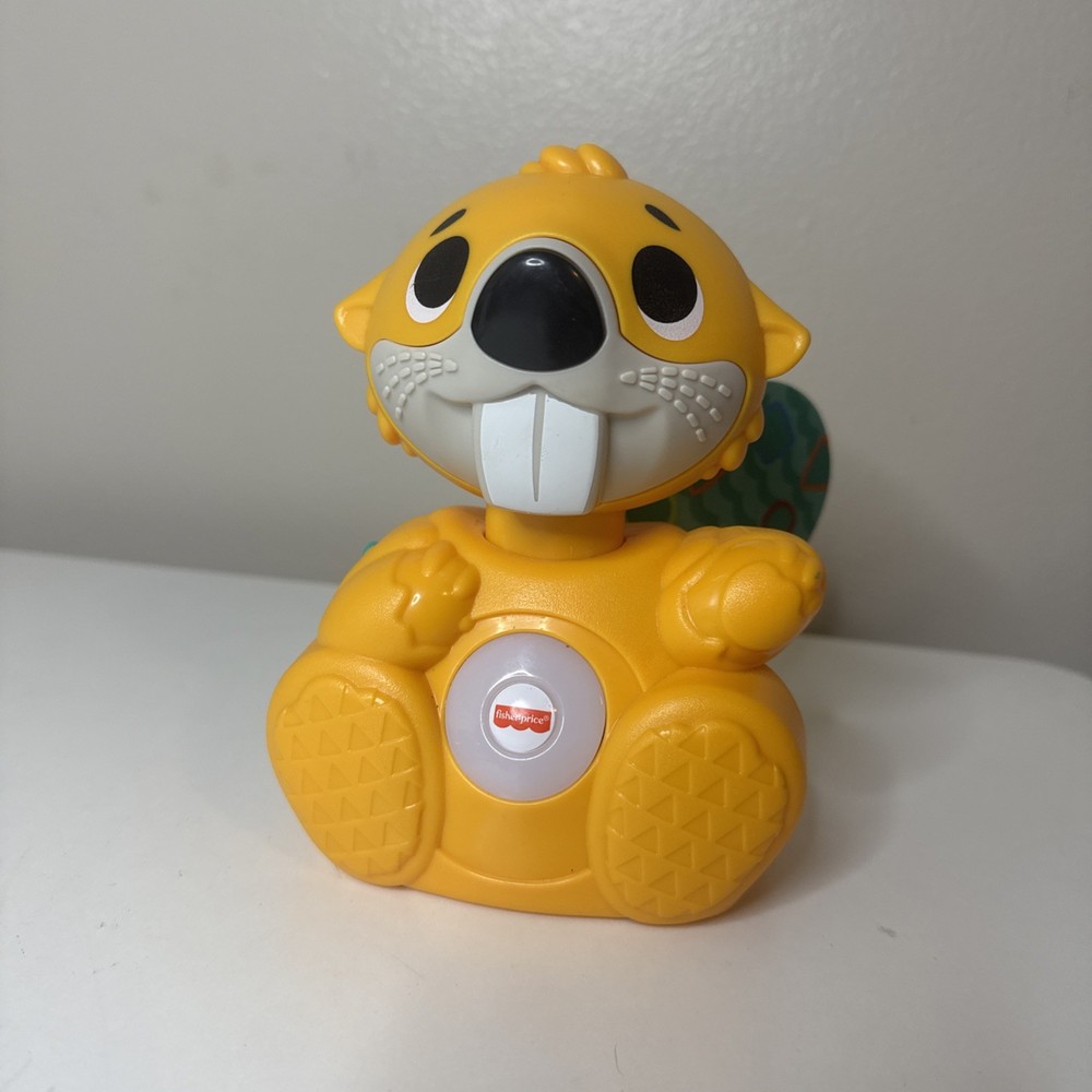 Fisher Price Linkimals Technology Interactive Learning Toy Boppin Beaver Tested