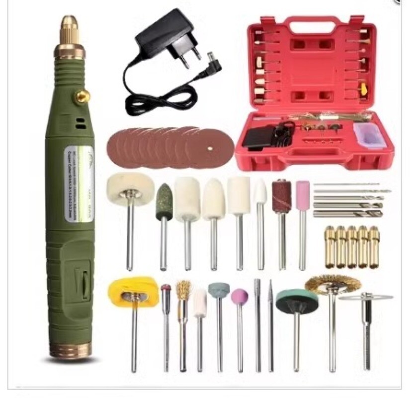 Mini Electric Drill Multifunction Grinder Set Micro-drilling Tool Kit WL-800