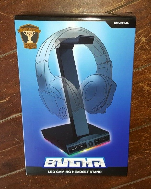 LED Gaming Headset Stand *Universal* (2020, Bugha)