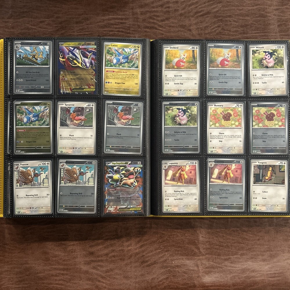 Pokemon MEGA EVOLUTION ME01 Complete Master Base Set including all RH & EXs