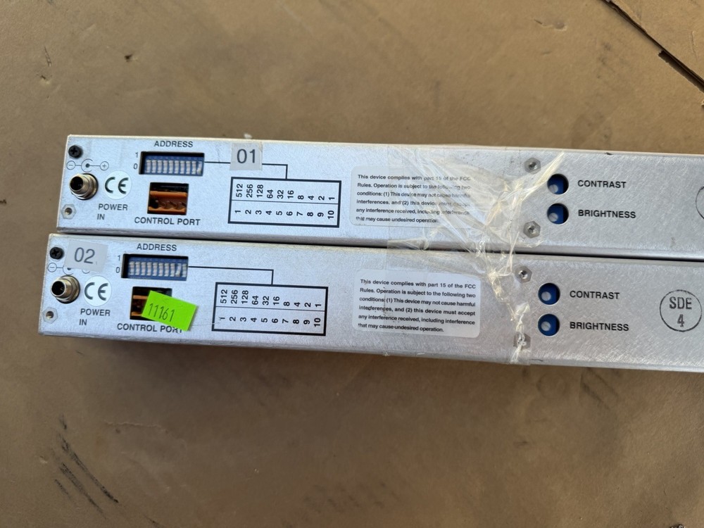 2 RCP-TP 1RU Matrix Switcher Control Panel