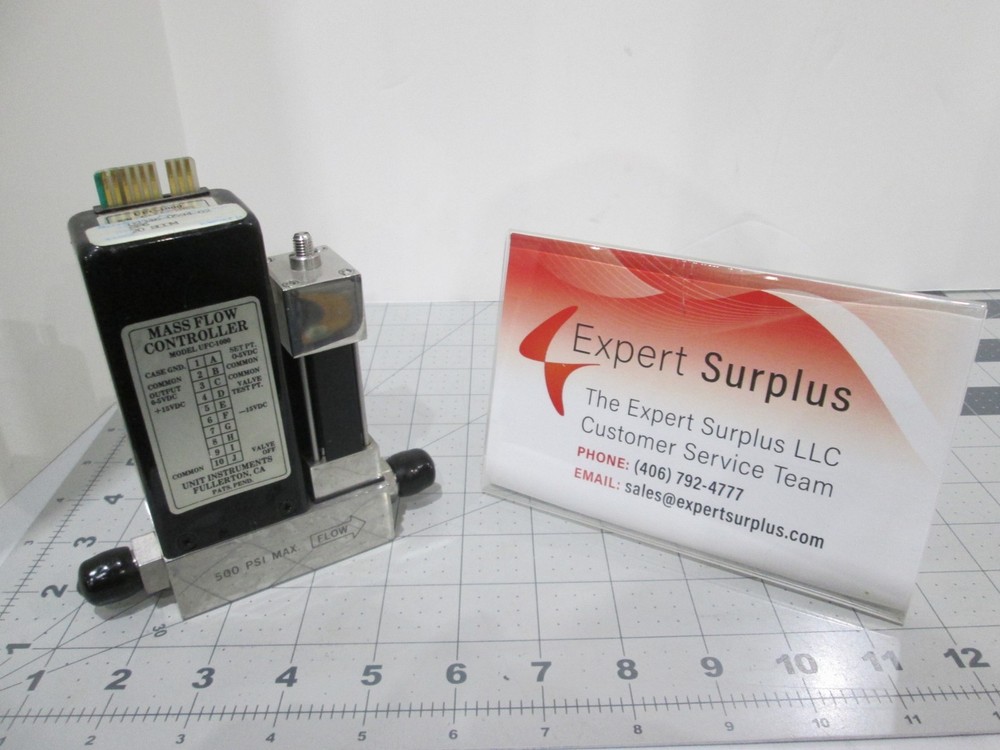 Unit, UFC-1000, Mass Flow Controller, SF6, 20 SCCM, Used