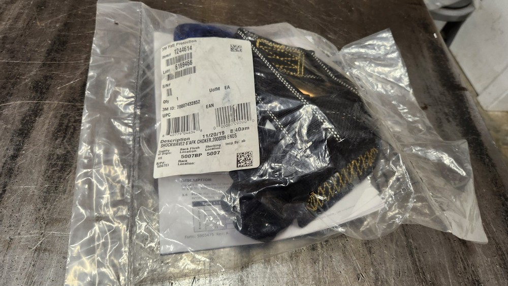 Sala DBI 1244614 6' Shockwave 2 Arc Flash Web Loop Shock Absorbing Lanyard   NEW