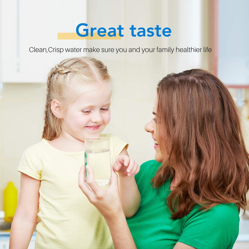 ICEPURE Pitcher Water Filter, Replacement for Brita, Mavea 107007, ob03, 6Pack