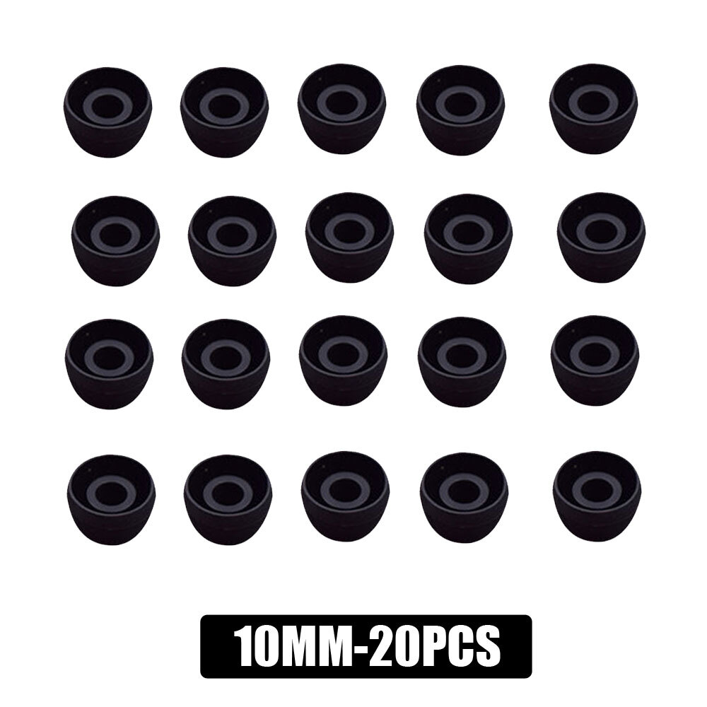20 Pcs Premium Ear Tips Silicone Replacement Earbuds Earbud Cover - (S/M/L)