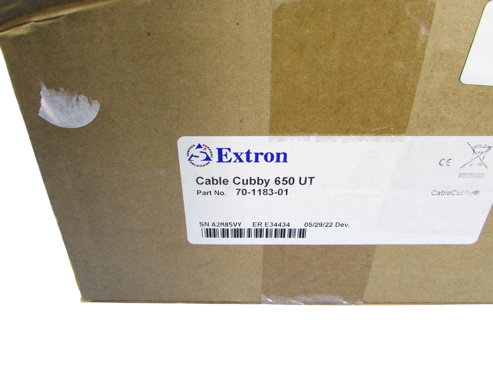 New Extron Cable Cubby 650 UT 70-1183-01 Under-Table Cable Access AV Enclosure