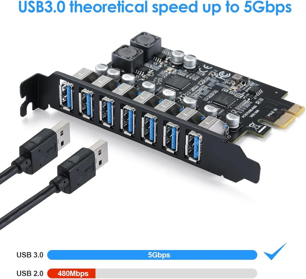 PCIe USB 3.0 Expansion Card