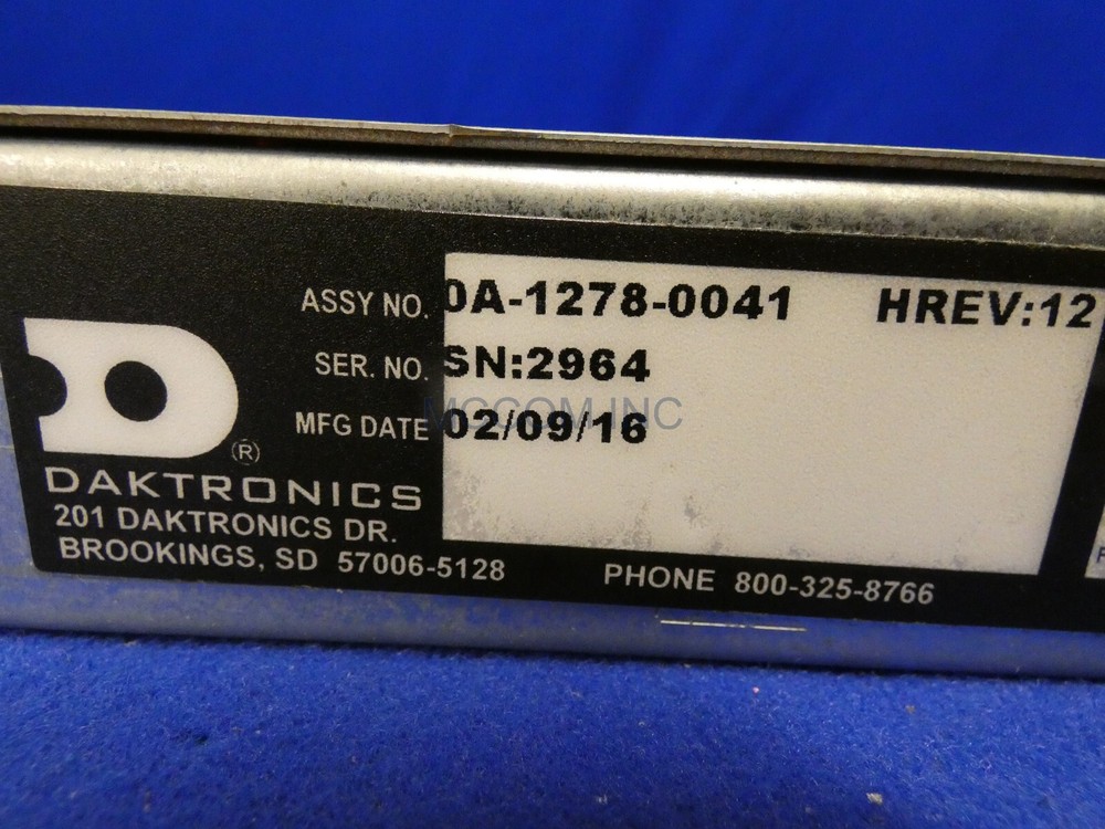 Daktronics VIP-4000 Video Image Processor