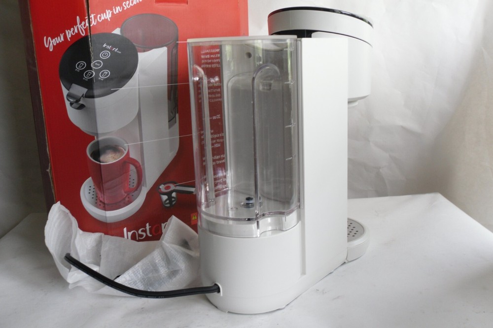 Instant Solo Coffee Maker K-cup or Ground, White