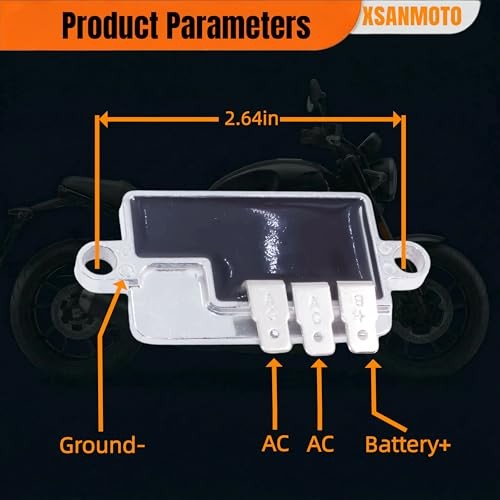 Voltage Regulator Rectifier, 21066-7017 210667017 Replacement for Kawasaki