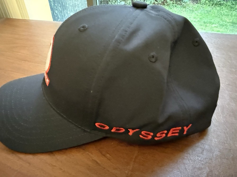 Odyssey golf hat Black Industry Insiders Hat. NWT