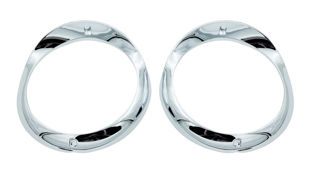 55 Chevy Headlight Bezels Pair 1955 Chevrolet New