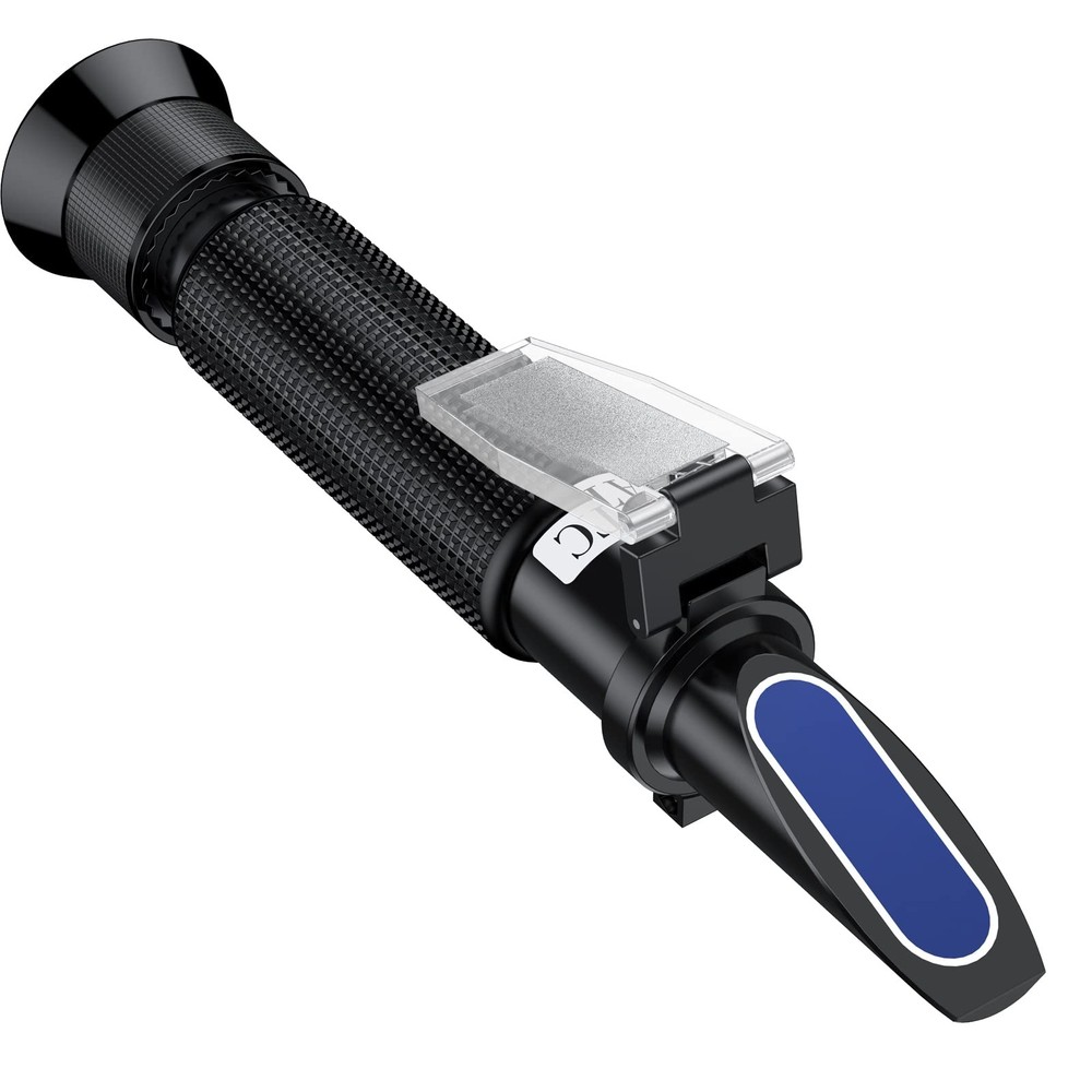 Professional Salinity Refractometer 0-100 PPT Specific Gravity 1.000-1.070