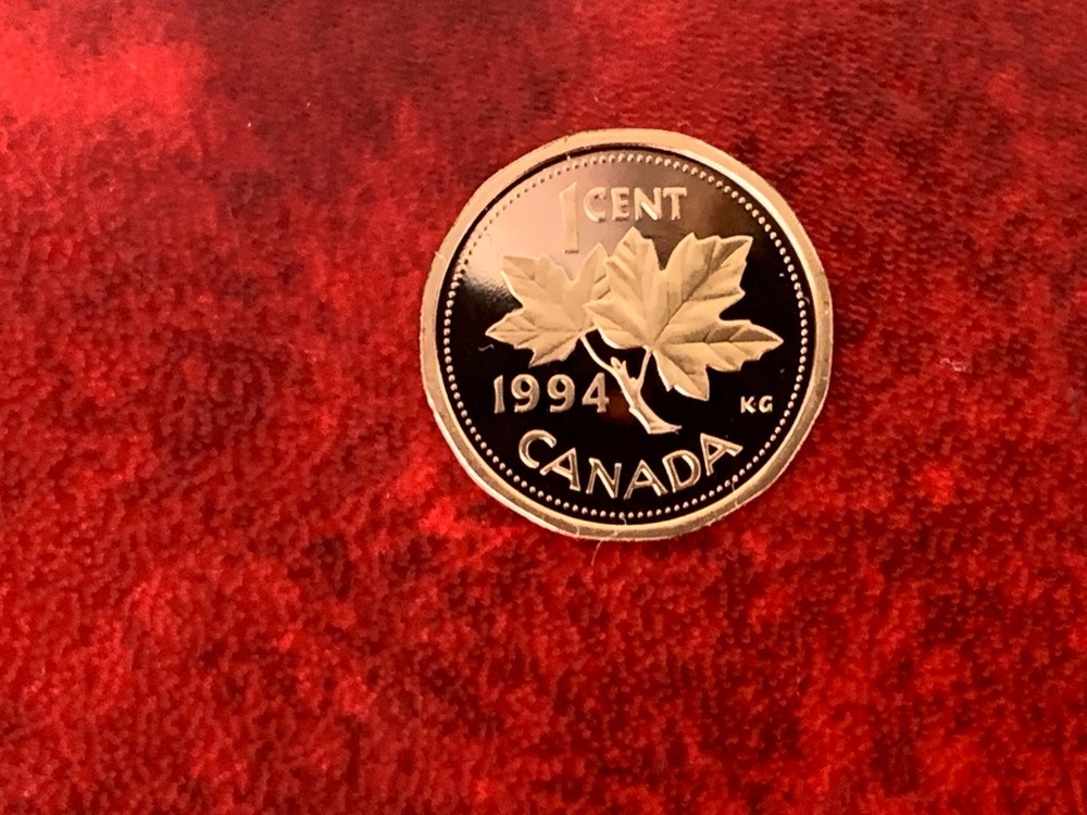 Canada 1 Cent 1994 Proof Coin-Uncirculated