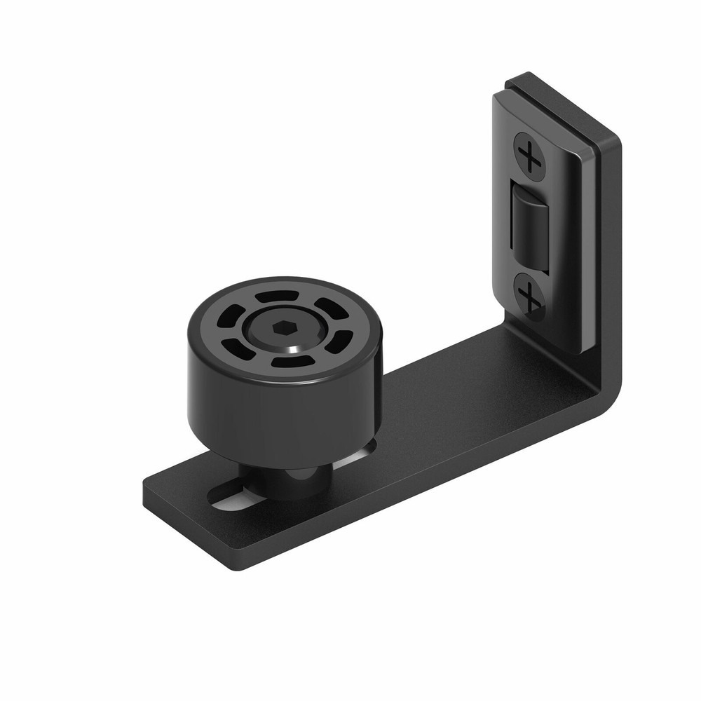 1PC Sliding Barn Door Bottom Floor Guide,Adjustable Roller,Wall Mount System