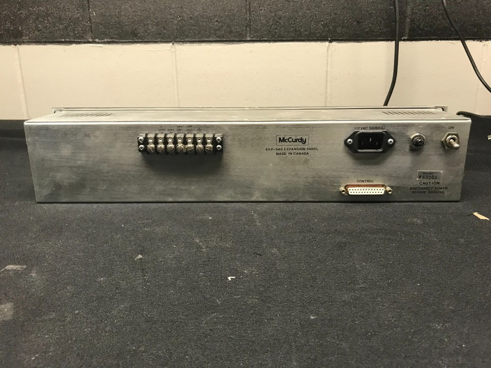 McCurdy EKP-940 Expansion Panel with Power Cord