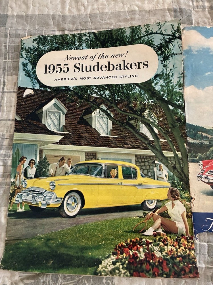 1953,55 Studebaker Magazines Sales Brochures