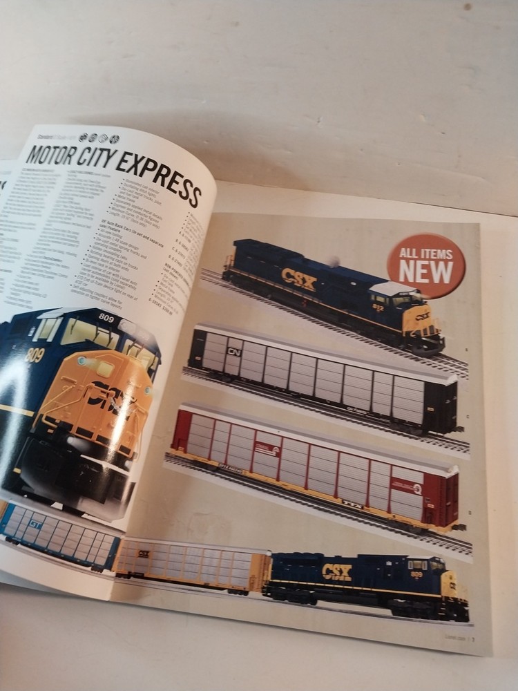 LIONEL 2012 TRAIN SIGNATURE EDITION CATALOG