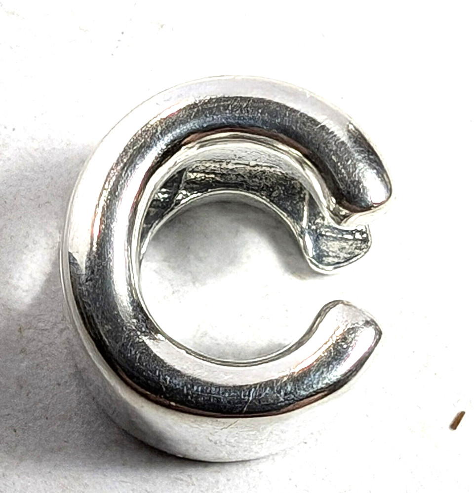 Authentic Pandora Charm, Alphabet Letter C  #797457