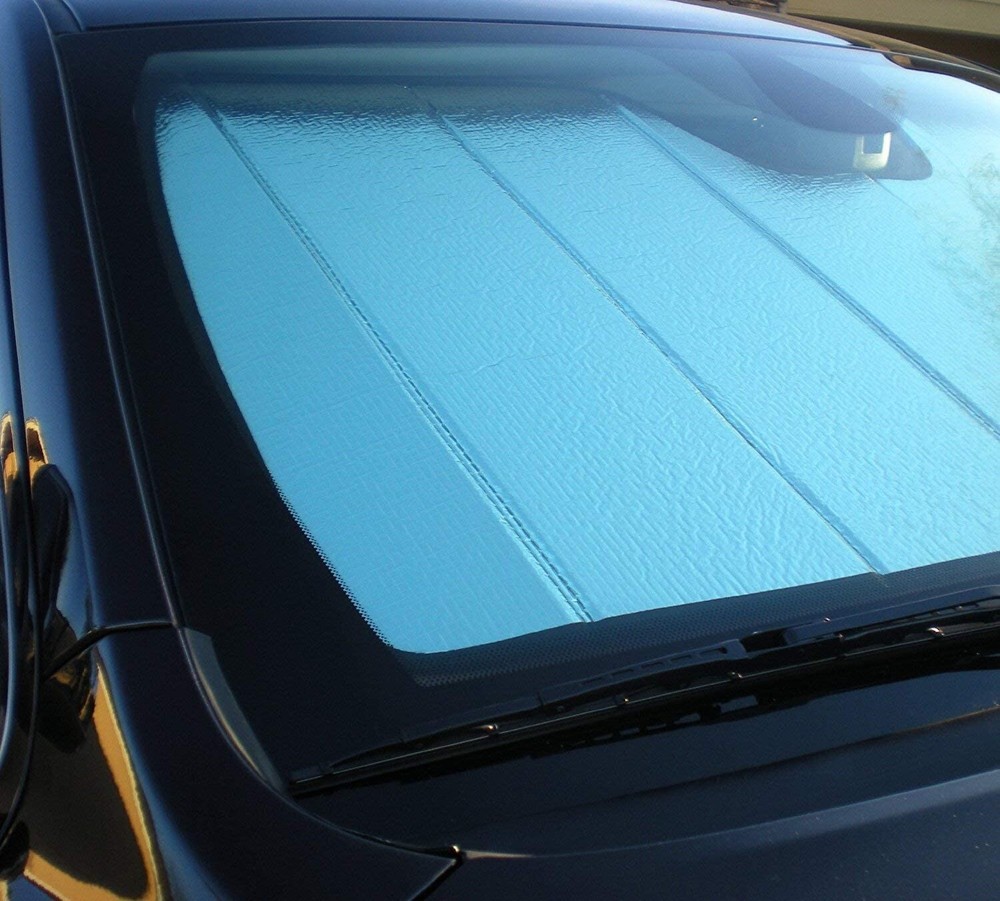 Fit GMC Pickup Aluminum Windshield Sun Shade Privacy Front Window Sunshade